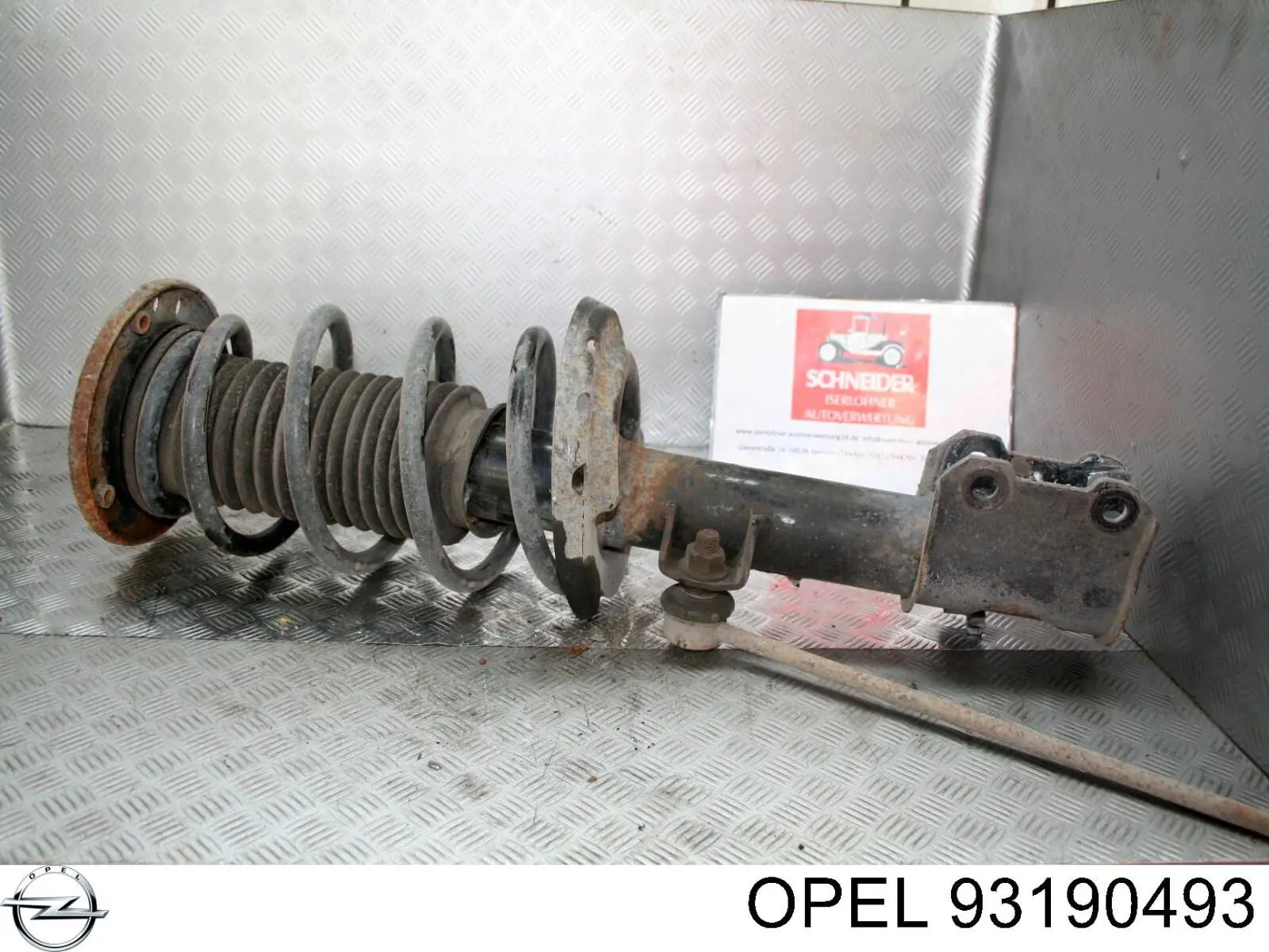 Купить 93190493 Opel Амортизатор подвески передний правый