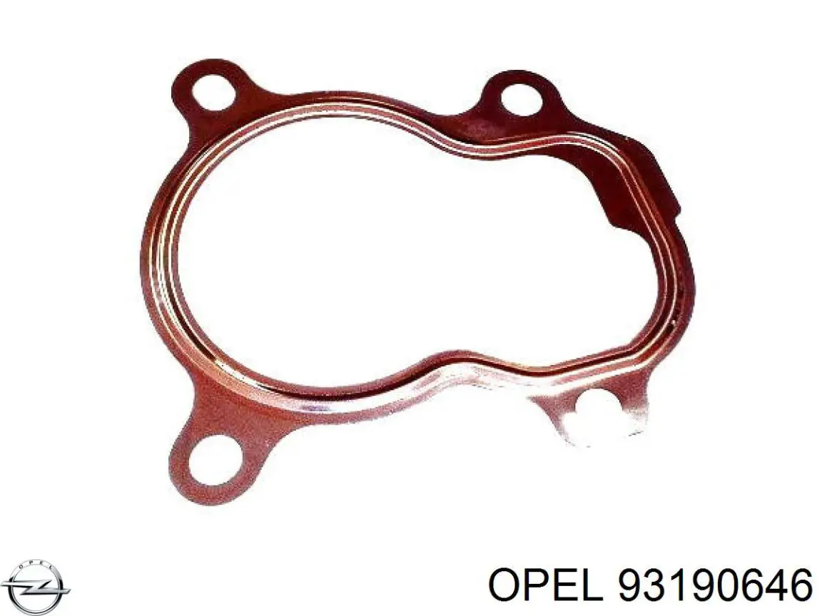 Патрубок турбины выхлопных газов Opel 93190646 цена, от 2.50 USD