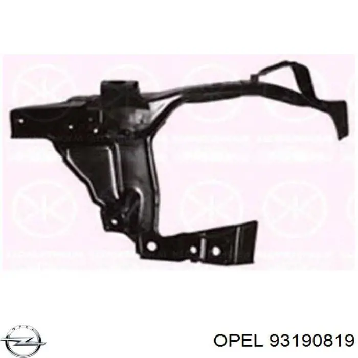 93190819 Opel Телевизор правый