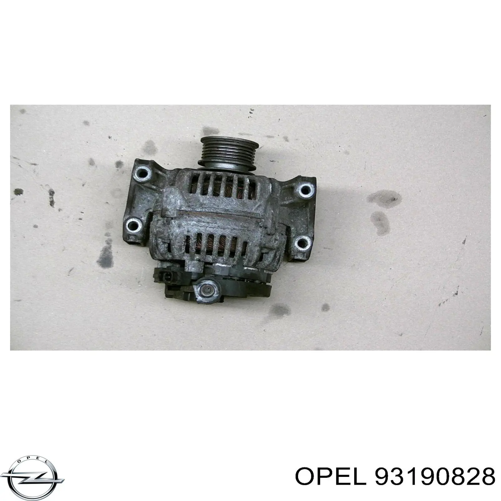 Генератор автомобиля Opel 93190828