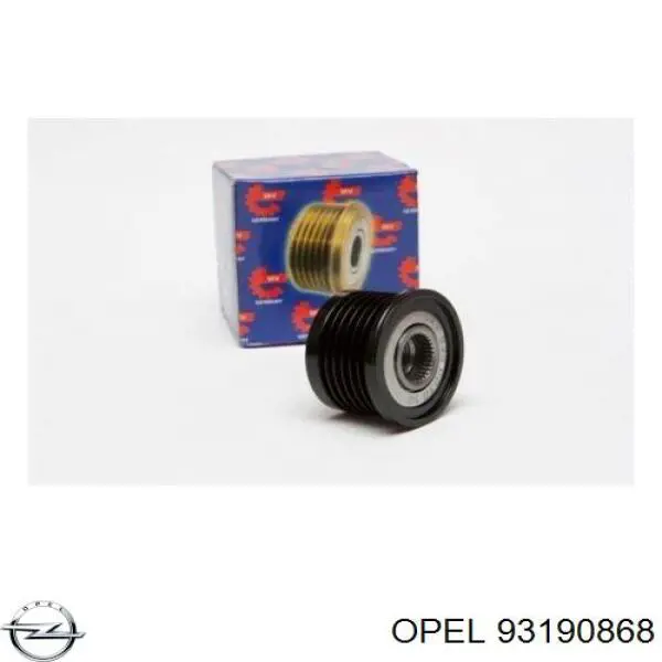 Шкив генератора Opel 93190868