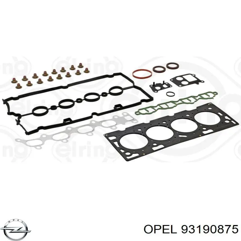 93190875 Opel kit superior de vedantes de motor