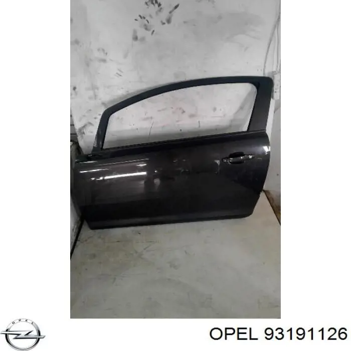 Передняя левая дверь Opel 93191126 цена, от 127.65 USD