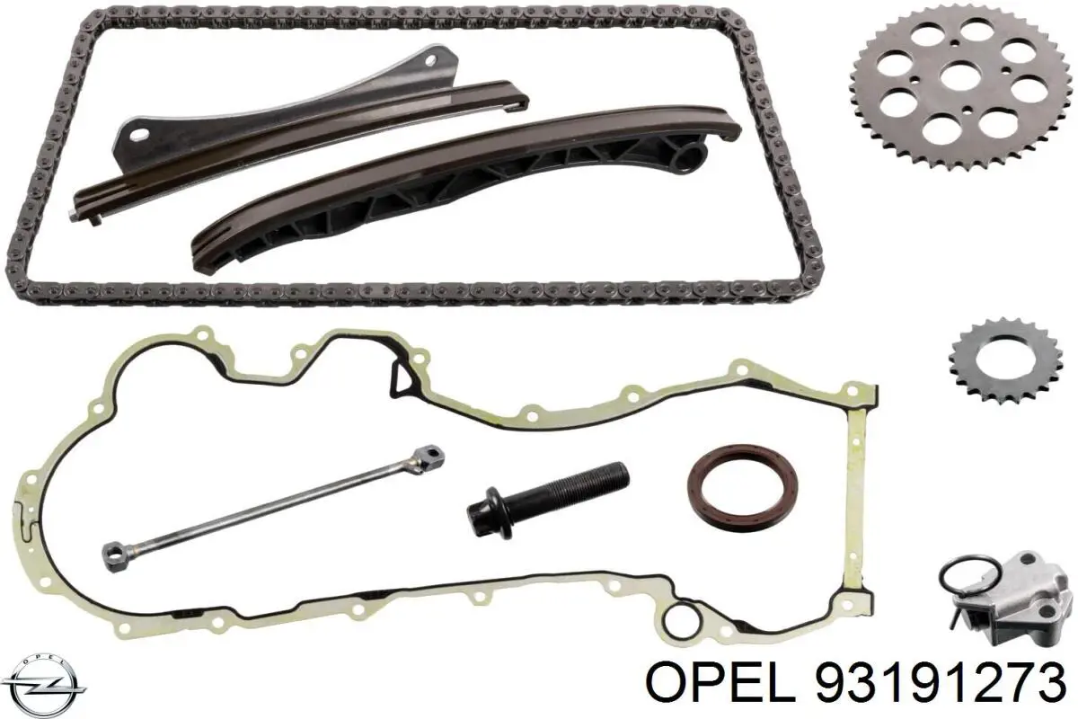 93191273 Opel комплект цепи грм