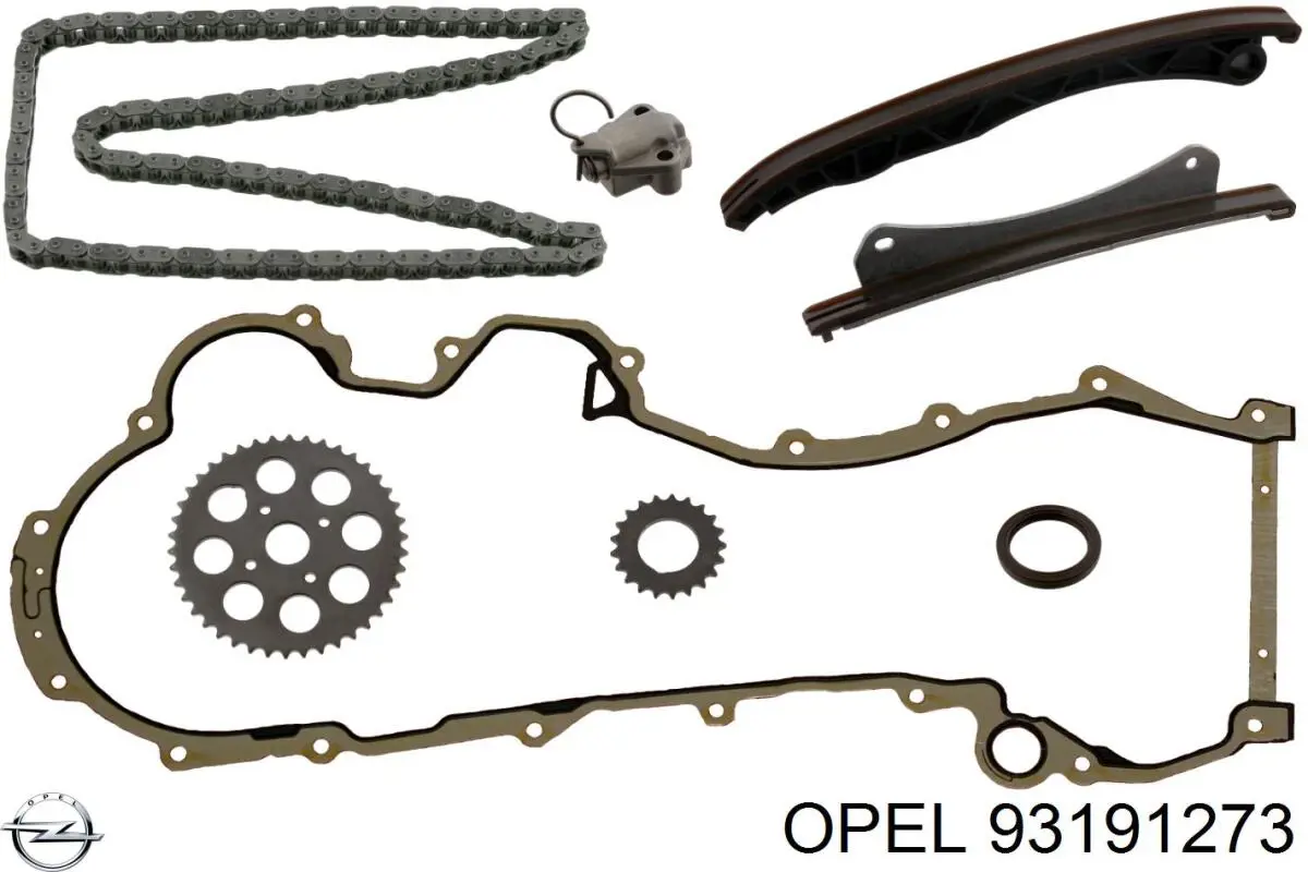 Ремкомплект ГРМ Opel 93191273 цена, от 62.57 USD