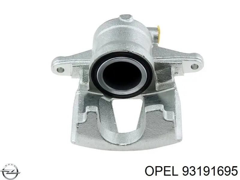 93191695 Opel суппорт тормозной передний левый