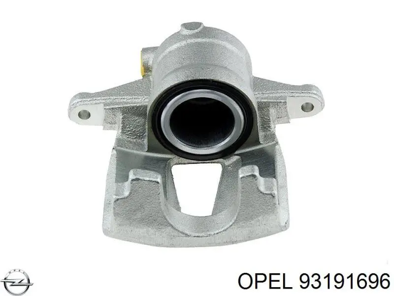542545 Opel суппорт тормозной передний правый