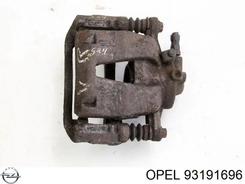 Купить 93191696 Opel Суппорт тормозной передний правый