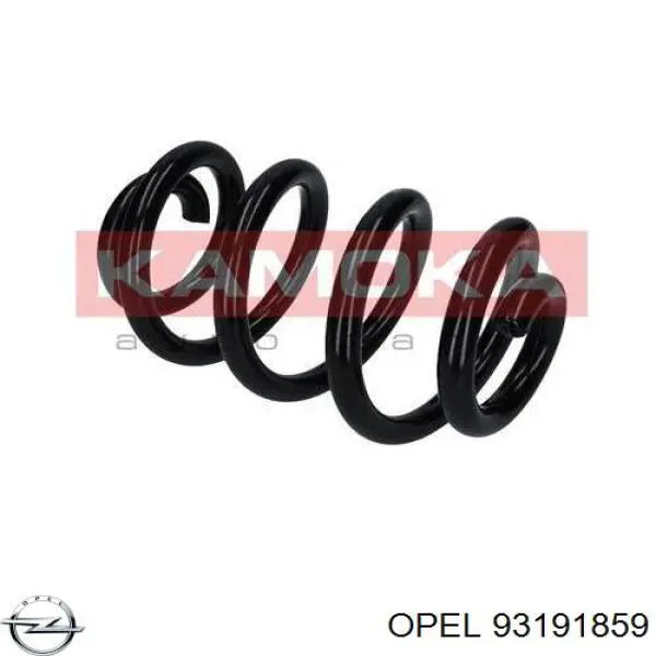 Передняя пружина 93191859 Opel