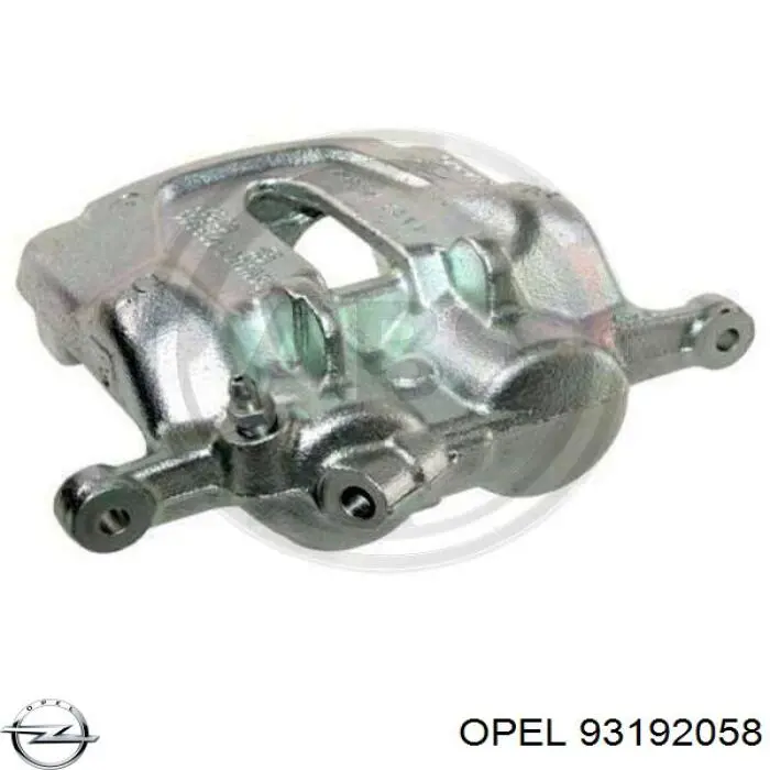 Купить 93192058 Opel Суппорт тормозной передний левый