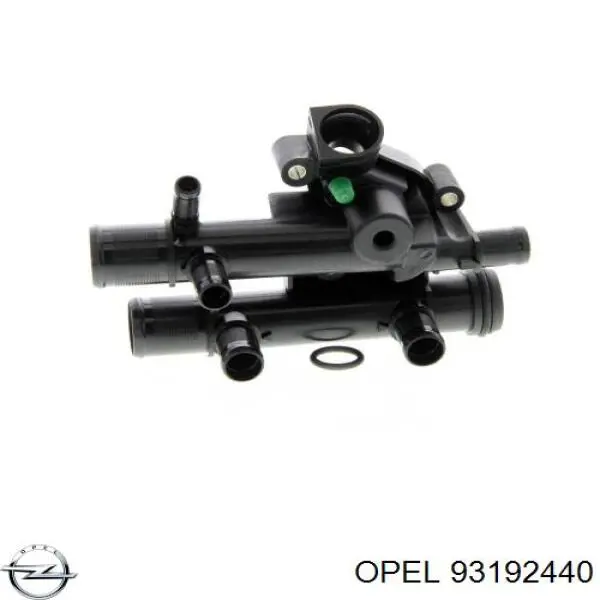 Корпус термостата 93192440 Opel