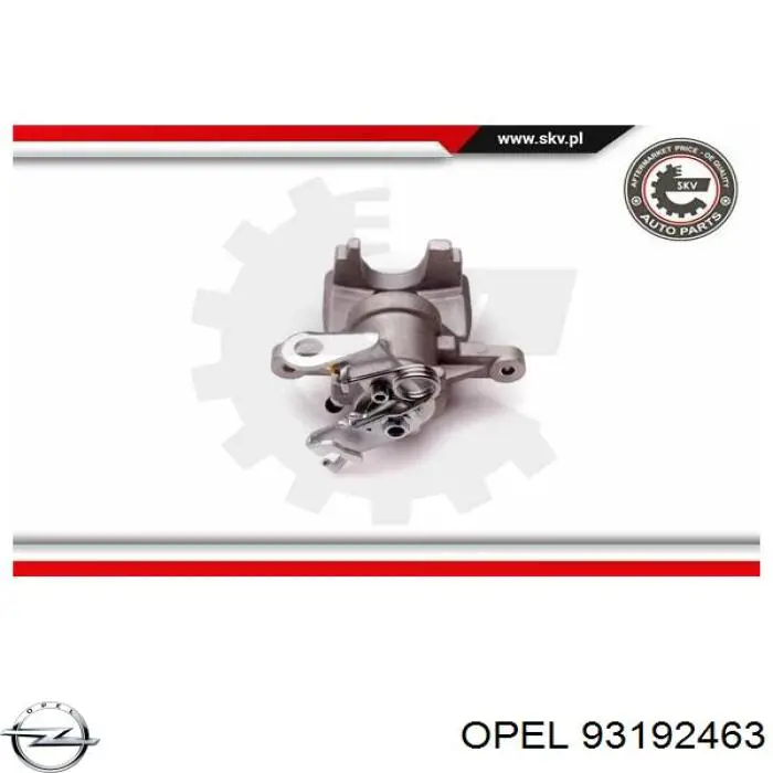 Задний левый суппорт Opel 93192463 цена, от 55.63 USD