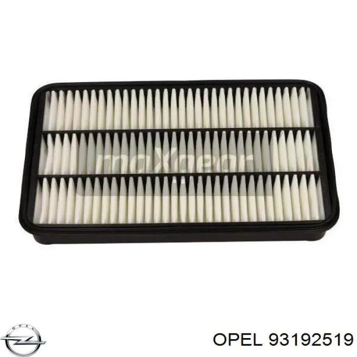 Купить 93192519 Opel Автомобильный фильтр воздуха