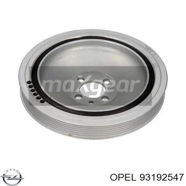 Шкив коленвала (демпфер) Opel 93192547 цена, от 40.26 USD