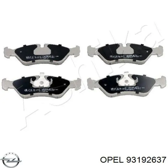 Колодки Opel 93192637 цена, от 13.45 USD