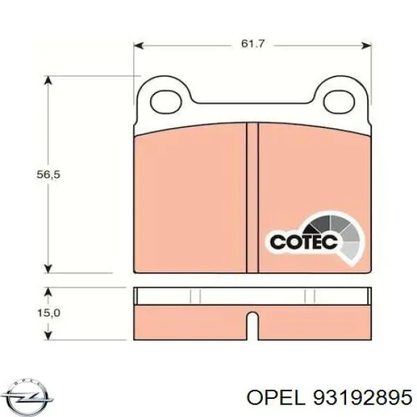 93192895 Opel