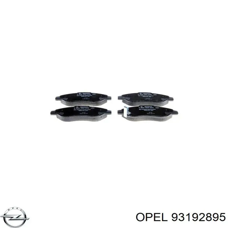 Колодки Opel 93192895 цена, от 23.95 USD