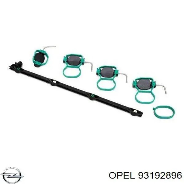 Прокладка всасывающего коллектора Opel 0849674 цена, от 46.00 USD