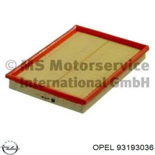 Элемент воздушного фильтра Opel 93193036 цена, от 4.46 USD