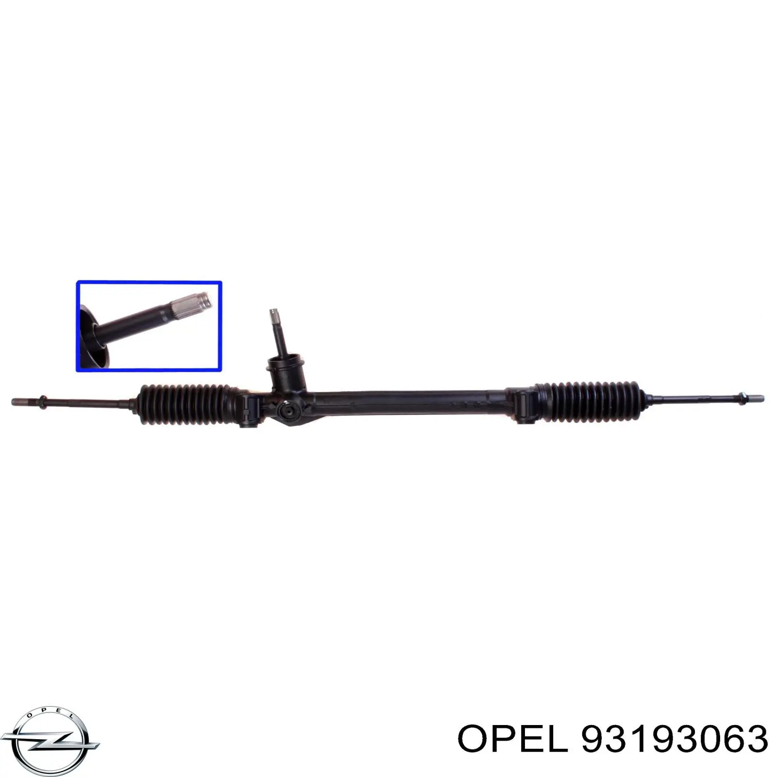 Купить 93193063 Opel Рулевая рейка