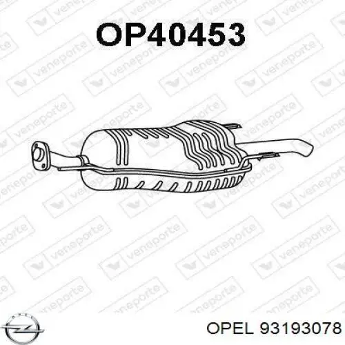 93193078 Opel 