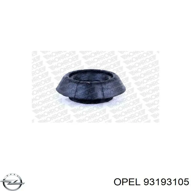 Опора стойки амортизатора переднего Opel 93193105 цена, от 15.95 USD