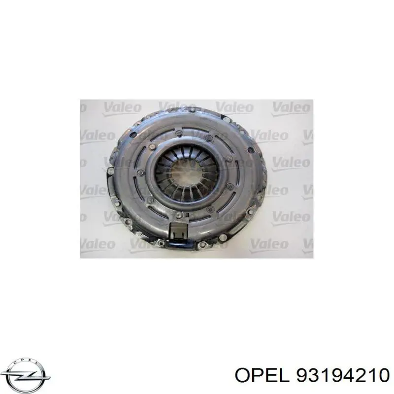 Комплект сцепления (3 части) Opel 93194210 цена, от 237.26 USD
