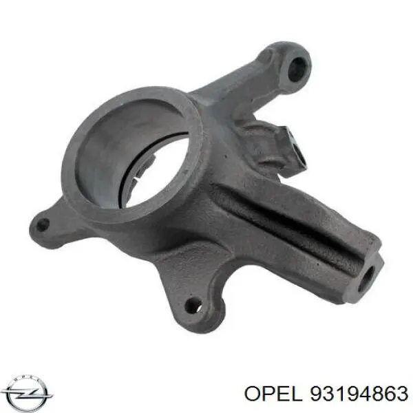 4418633 Opel Цапфа - поворотный кулак передний, правый