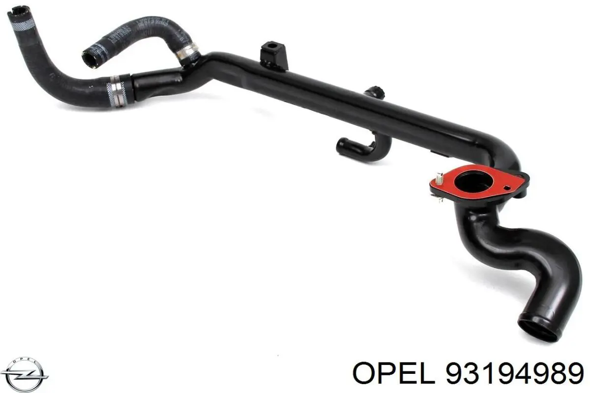 Шланг (патрубок) системы охлаждения Opel 93194989