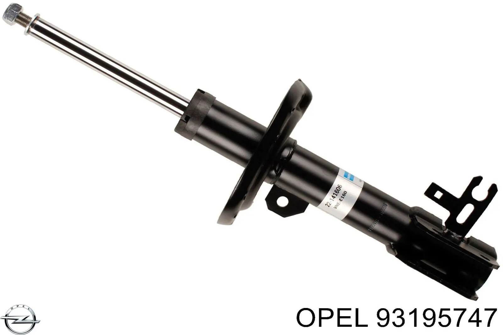 93195747 Opel амортизатор передний правый