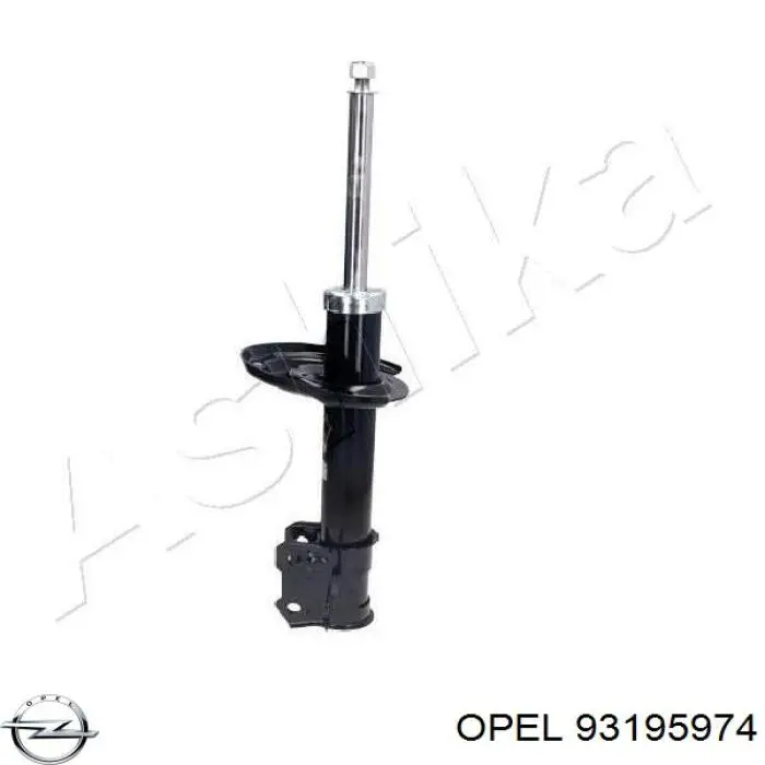 93195974 Opel Амортизатор передней подвески правый