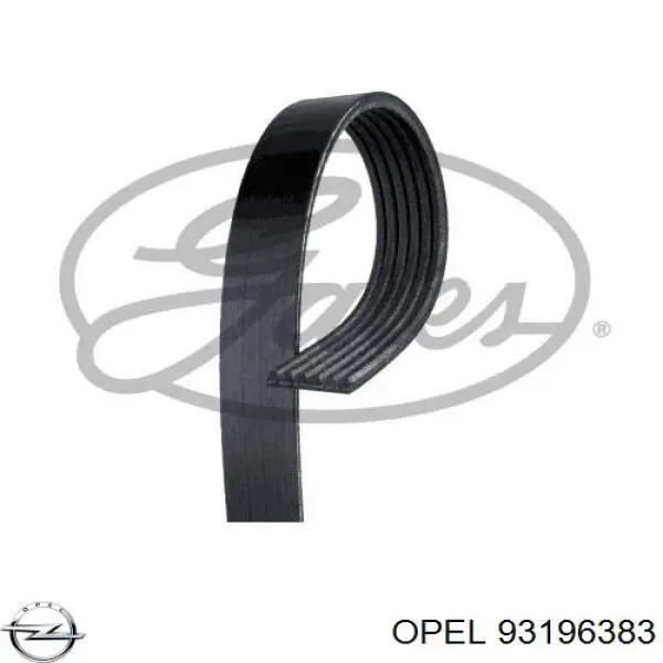 93196383 Opel ремень генератора