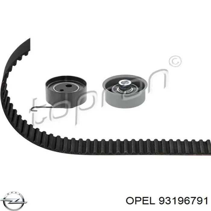 Комплект ГРМ 93196791 Opel