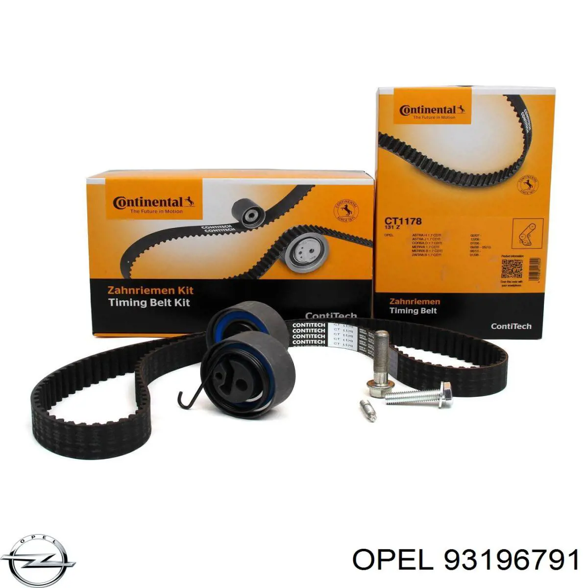 Купить 93196791 Opel Комплект ГРМ