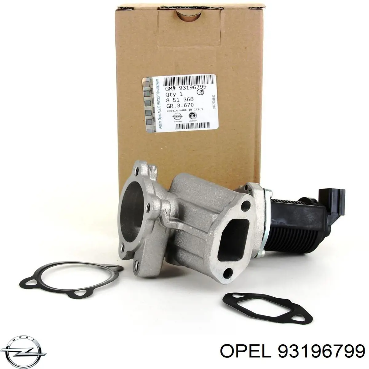 Приборы управления системы рециркуляции Opel 93196799 цена, от 63.11 USD