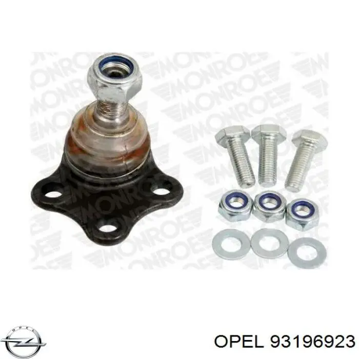 Нижняя шаровая опора 93196923 Opel
