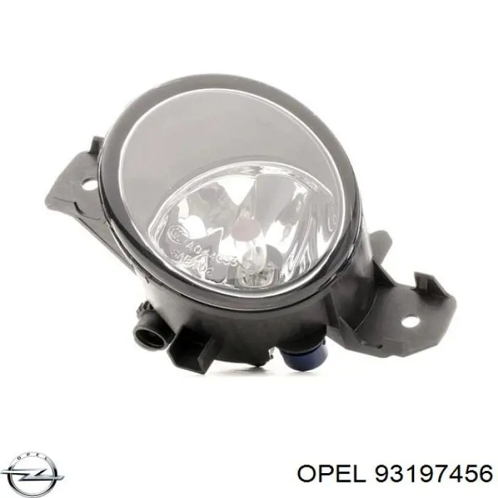 Faro antiniebla izquierdo 93197456 Opel