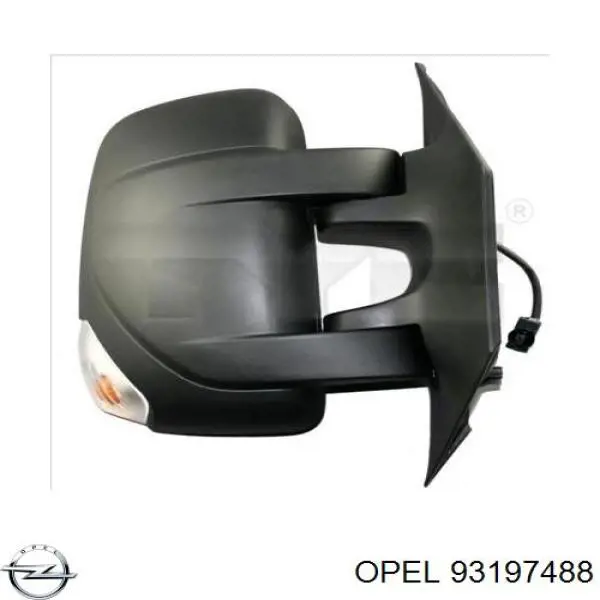 Зеркало заднего вида, левое Opel 93197488 цена, от 158.95 USD