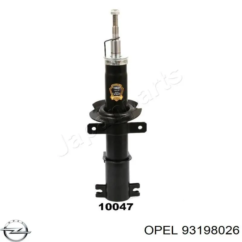 Стойка амортизатора передняя Opel 93198026 цена, от 44.71 USD