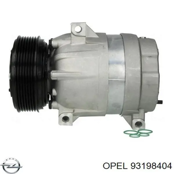 Компрессор кондиционера 93198404 Opel