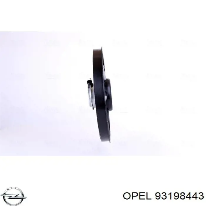 Электровентилятор охлаждения 7701066102 Renault (RVI)