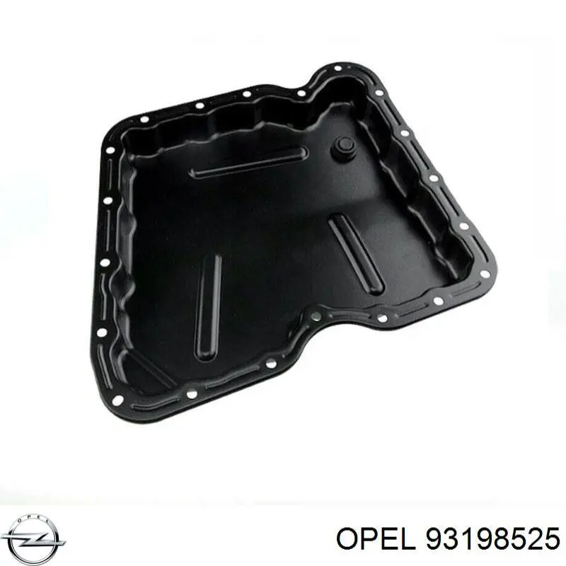 93198525 Opel panela de óleo de cárter do motor