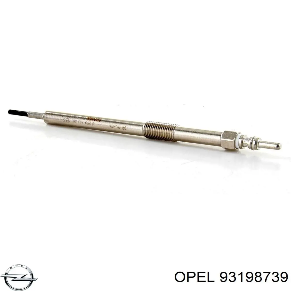 Свечи накала 93198739 Opel