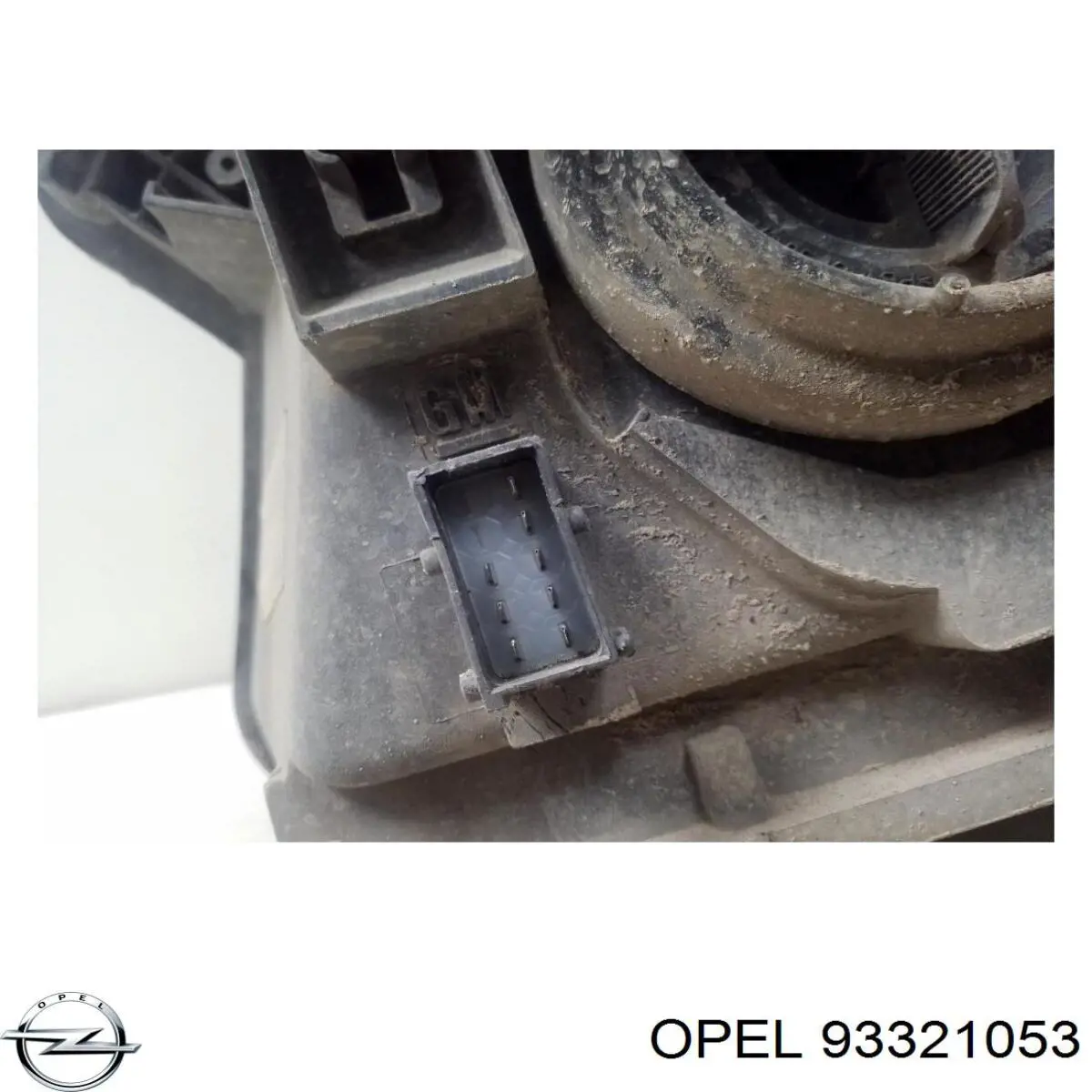 Купить 93321053 Opel Фара основная правая