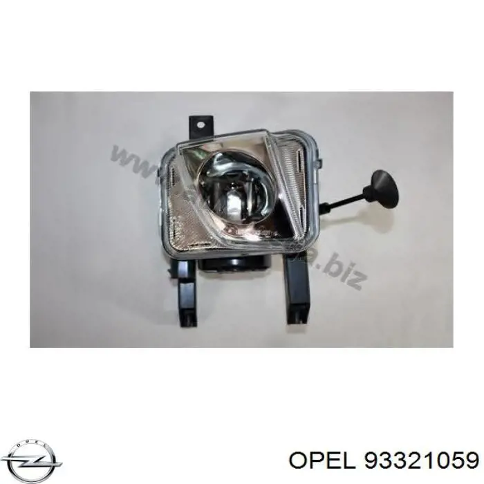 93321059 Opel Противотуманка правая