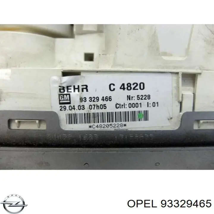  93329465 Opel