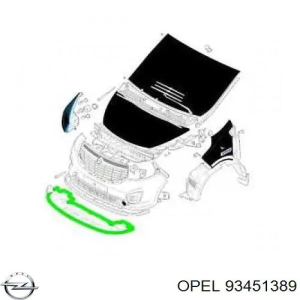 Дефлектор переднего бампера Fast FT99037 цена, от 57.69 USD