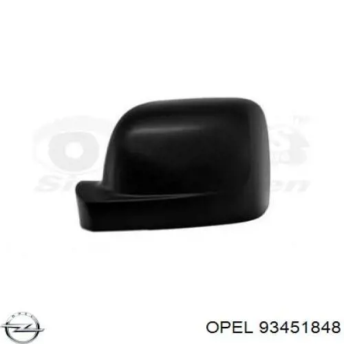 Накладка левого зеркала заднего вида Opel 4422962