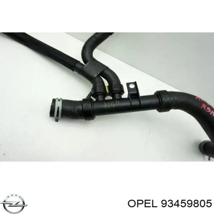 Патрубок системы охлаждения Opel 93866063