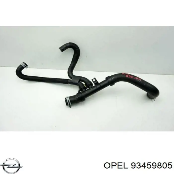 93866063 Opel Шланг системы охлаждения